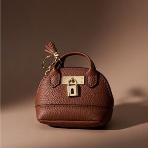 Elegant Brown Coin bag keychains